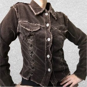 SOLD- Corduroy Jacket by Rave Jeans😵